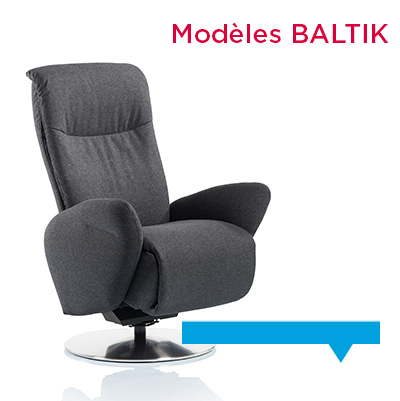 Fauteuil relax design Baltik